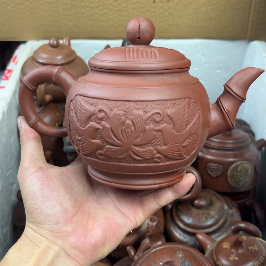 茶壶紫砂宜兴原矿紫砂壶600毫升容量