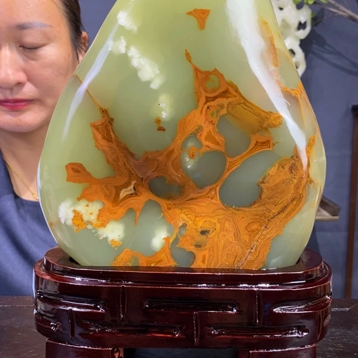石材精品古青石摆件