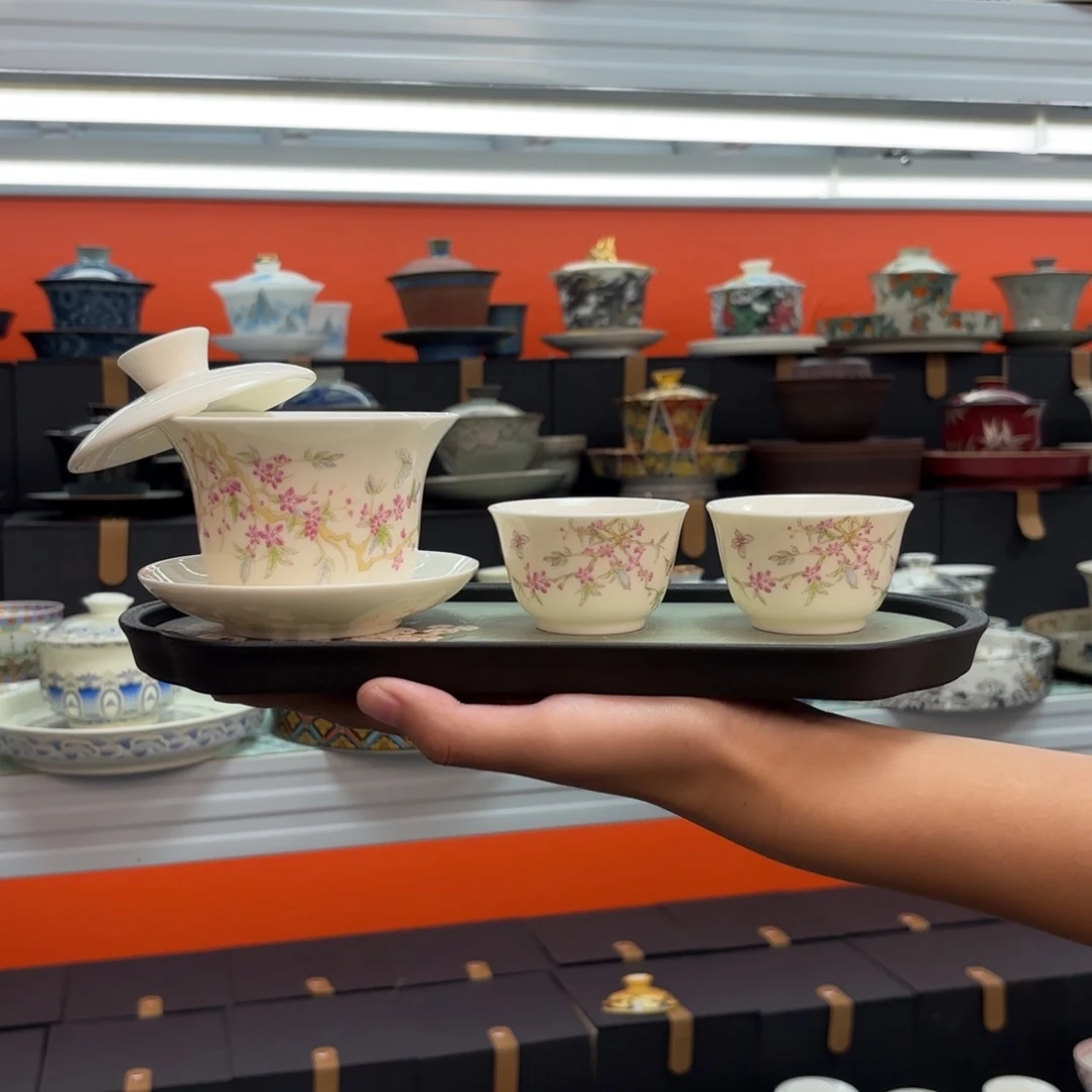 茶具也不用去店门口卖