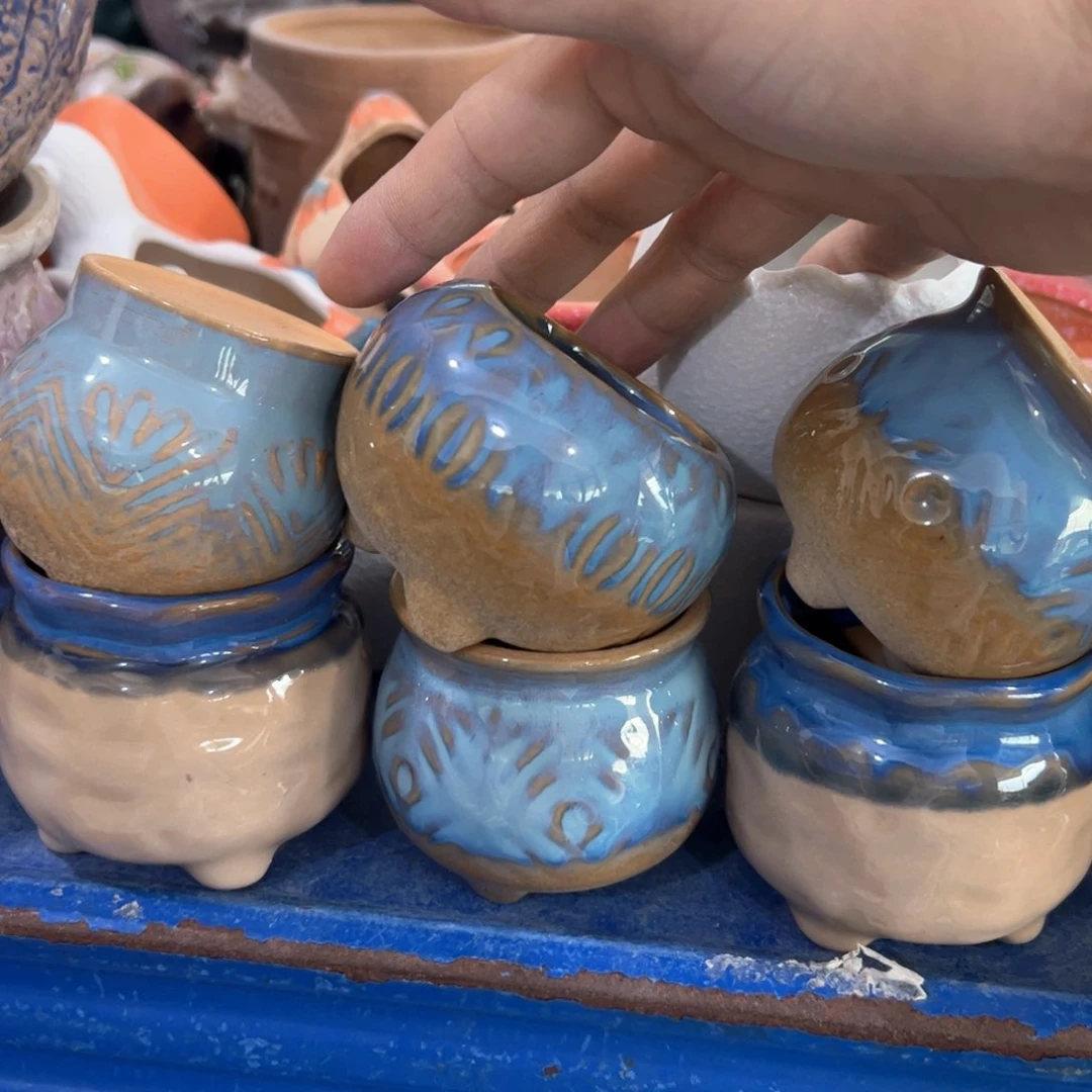 陶瓷多肉小花盆@@2075