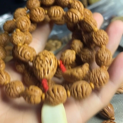 海***渡碧桃核肌肉纹脖挂