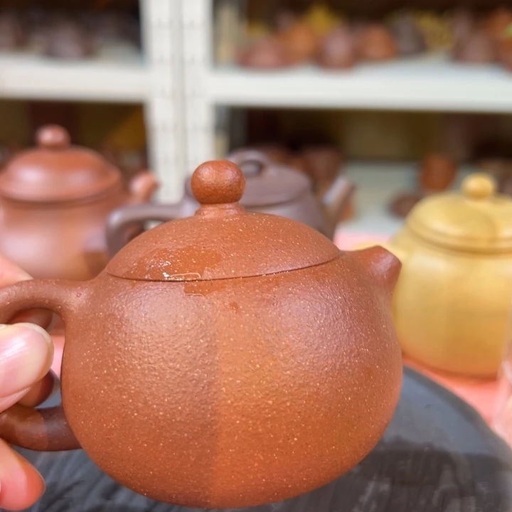 茶宠紫砂紫泥西施150cc