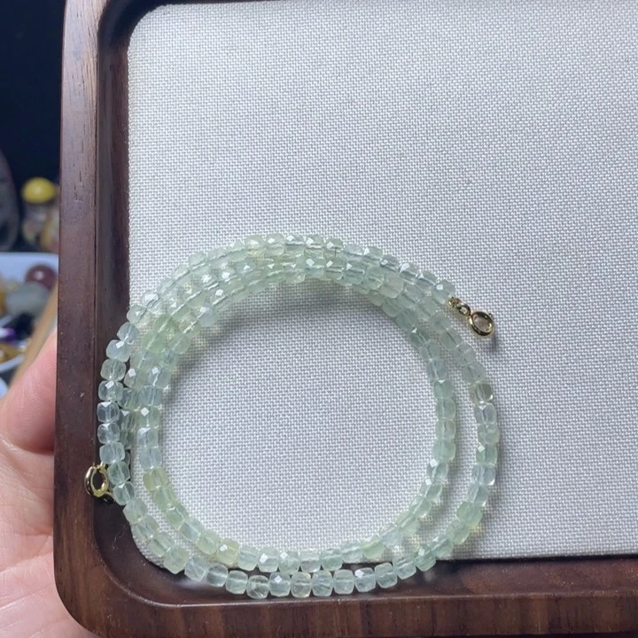 银S925镶嵌手链烟晶