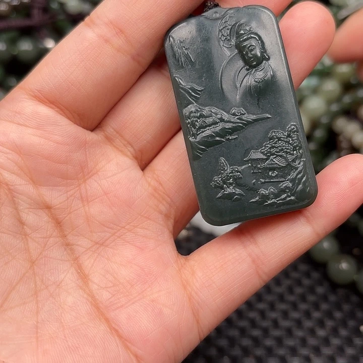 颈饰未镶嵌和田玉