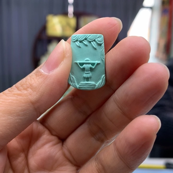 绿松石未镶嵌配饰