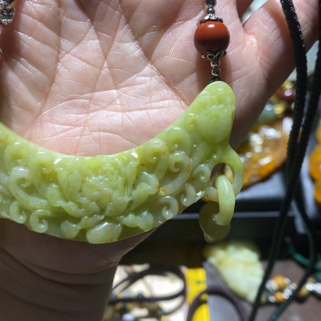 【闪购商品】岫玉毛衣链未镶嵌