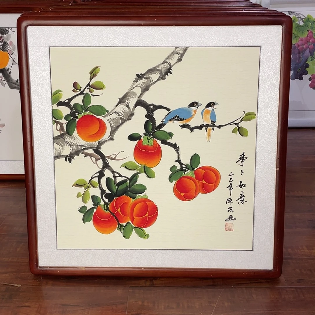 国画带框尺寸63*63厘米