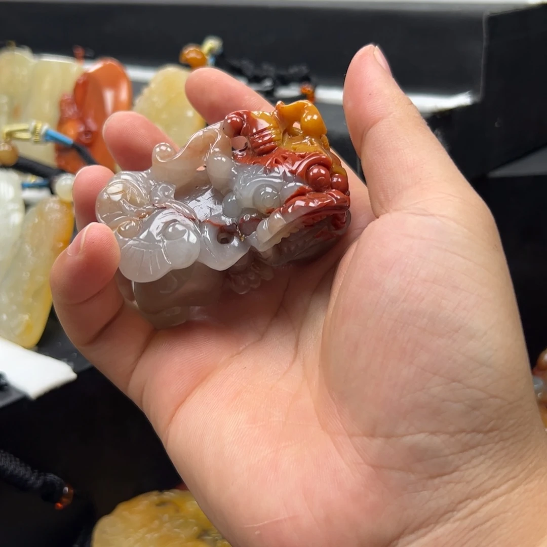 石英质玉（黄龙玉）未镶嵌多样性发货，发其一