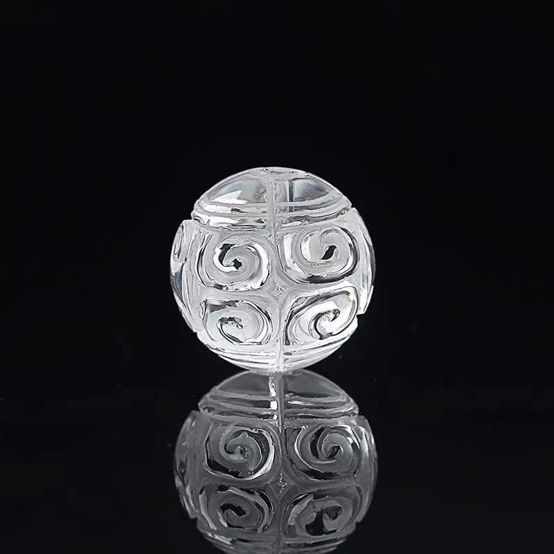 铜合金仿水晶手链 传统特色手工琉璃珠02