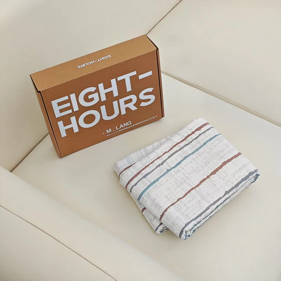 【京会社】长绒棉钉扣被罩 墨韵