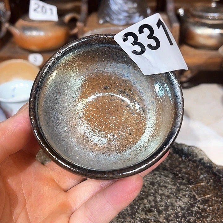 高温柴烧陶泥主人杯