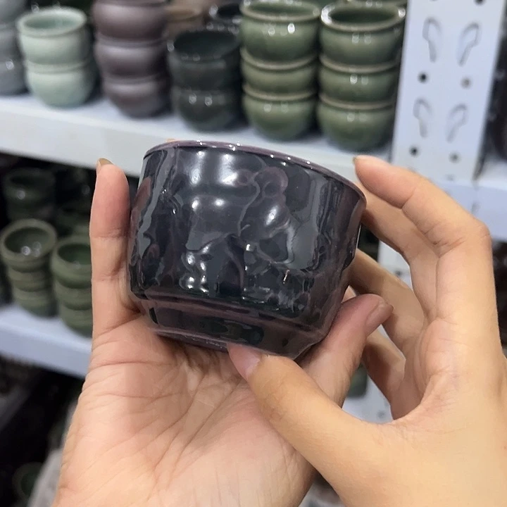 龙泉云间青瓷小米茶器