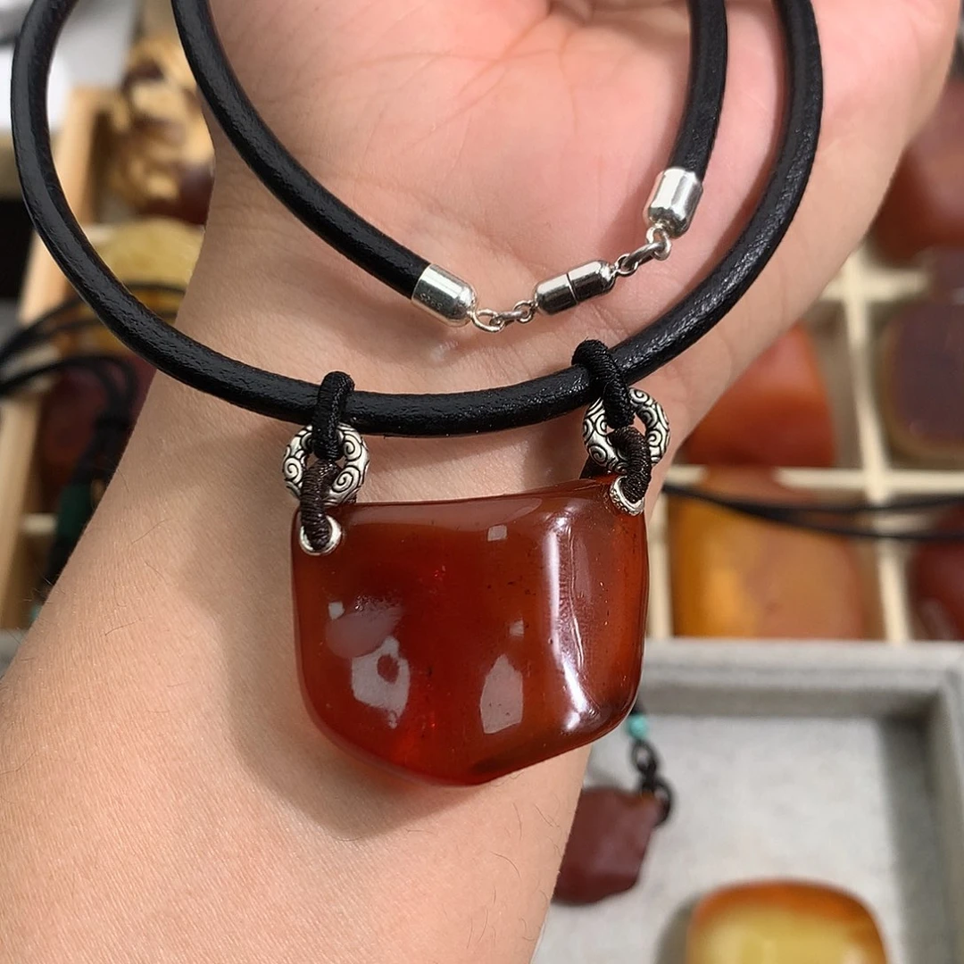 蜜蜡裸石未镶嵌你