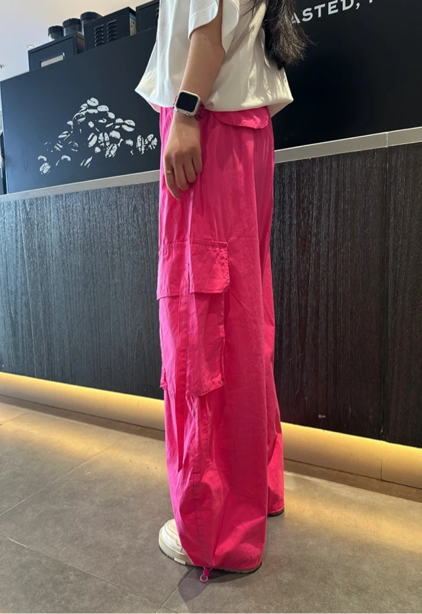 常规款长裤薄款弹力速干休闲裤直筒裤日系复古古风