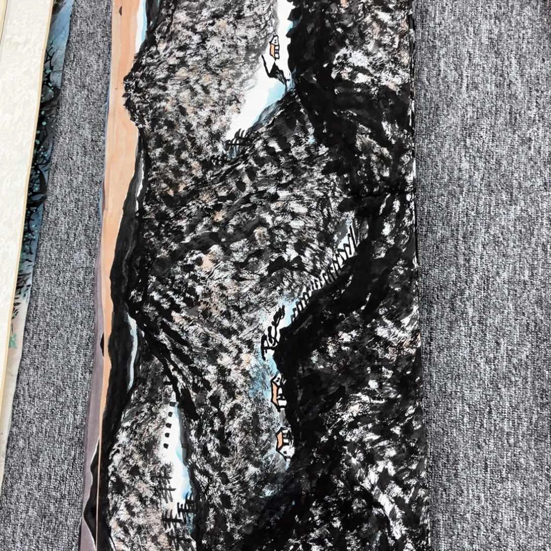 国画勇**前绘画孙老师作品