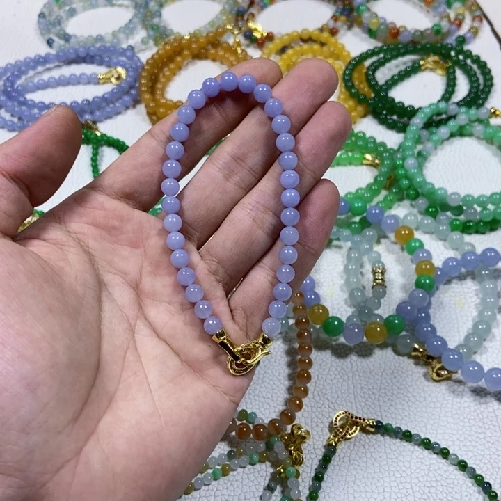 定制翡翠未镶嵌缅甸翡翠a货卡5.6