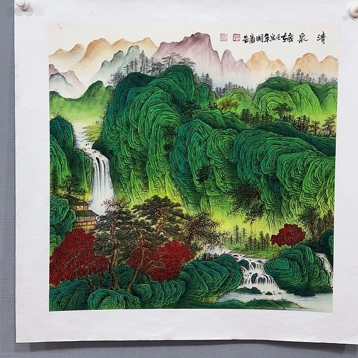 国画莫国宾国画作品