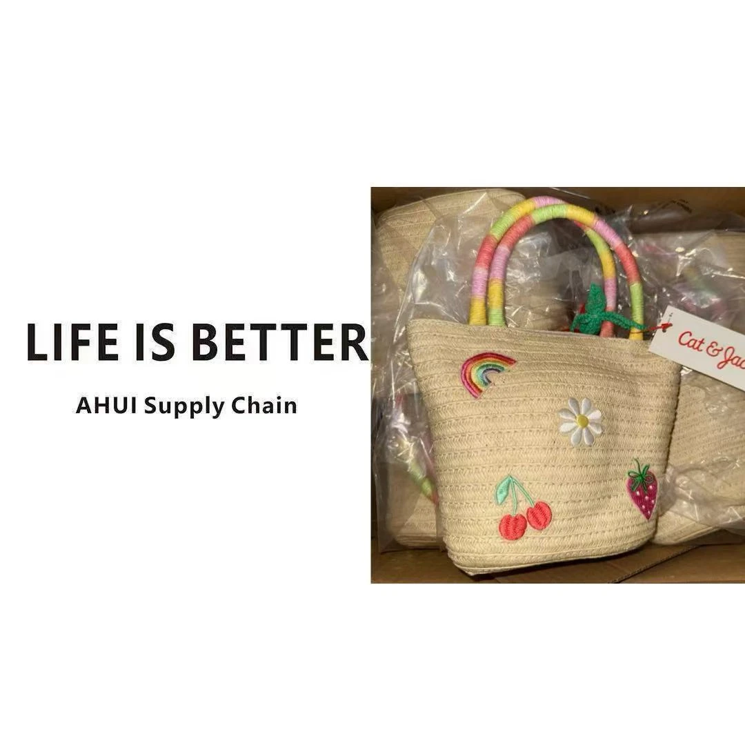 【外贸原单】田园风手工编织包