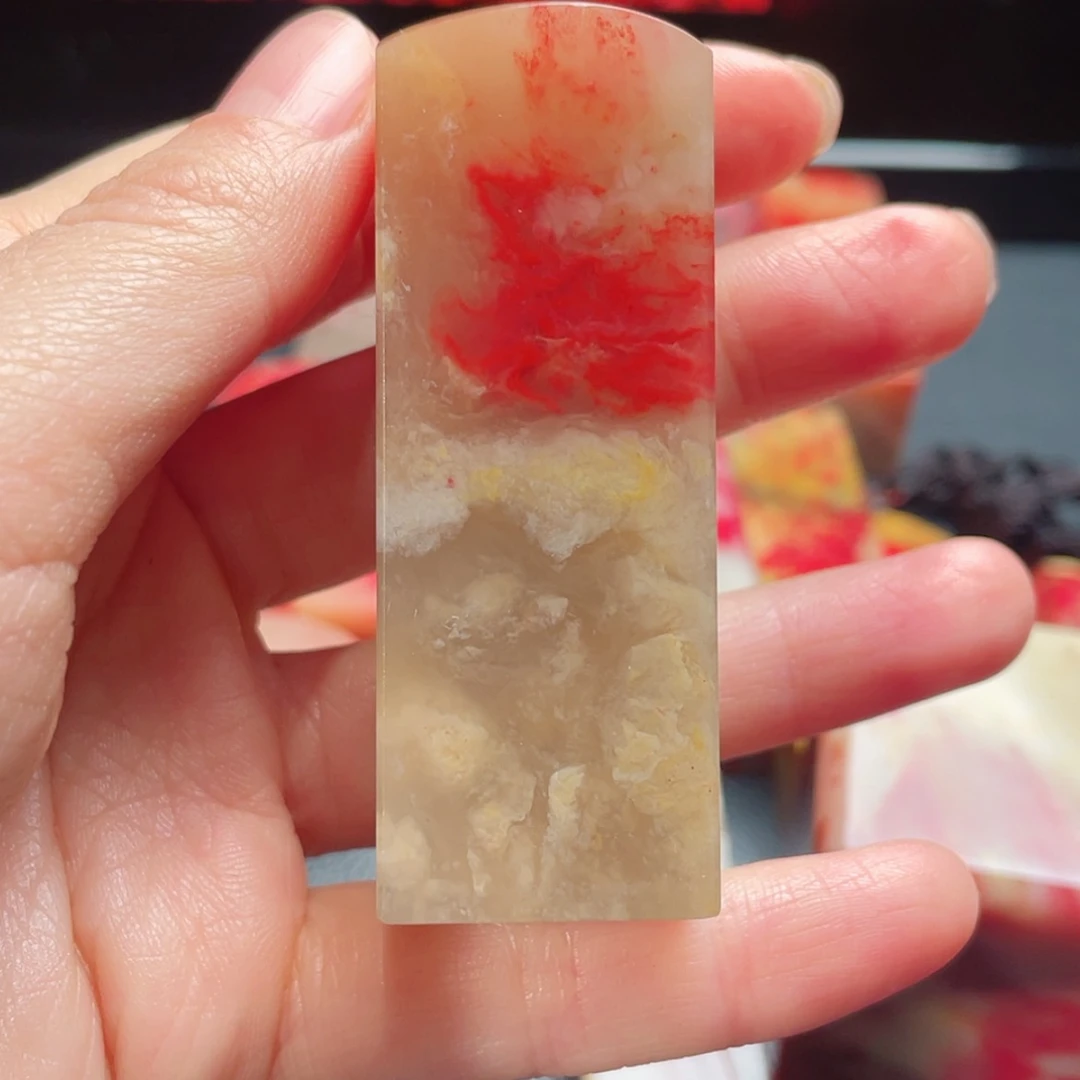 【闪购商品】巴林鸡血石洋*邵氏鸡血石