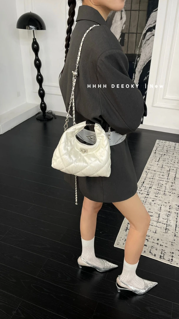 休闲时尚单肩小众女士女款百搭凯丽包轻奢通勤肩包7173#包包