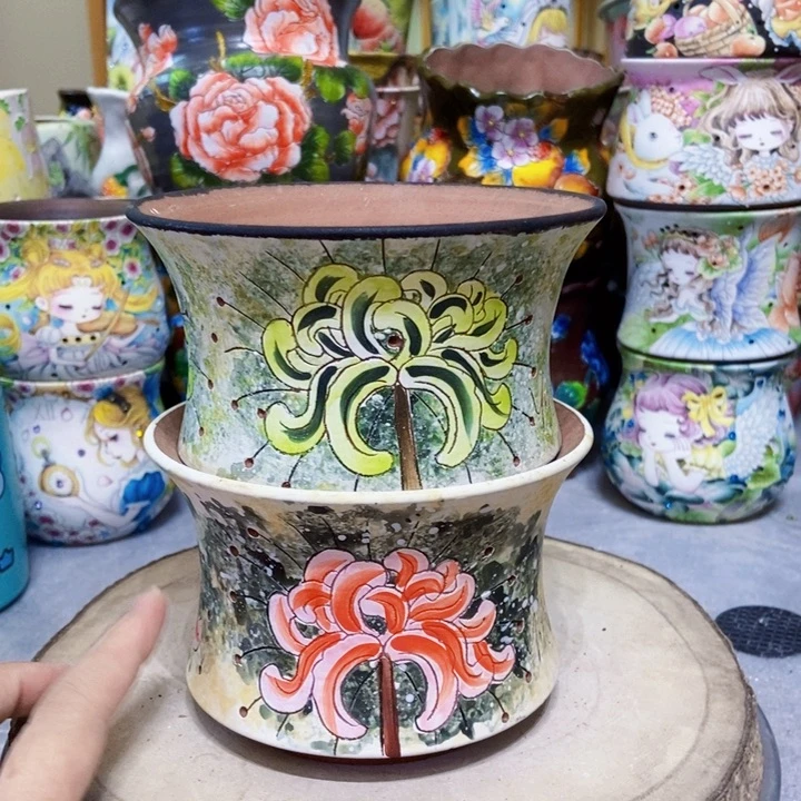 景德镇艺术手绘作品