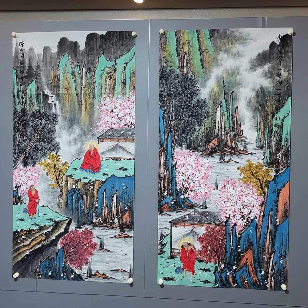 国画星****4国画作品欣赏