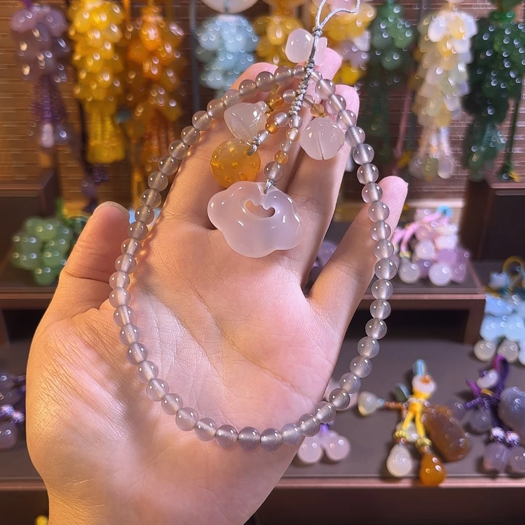 玛瑙/玉髓未镶嵌车挂