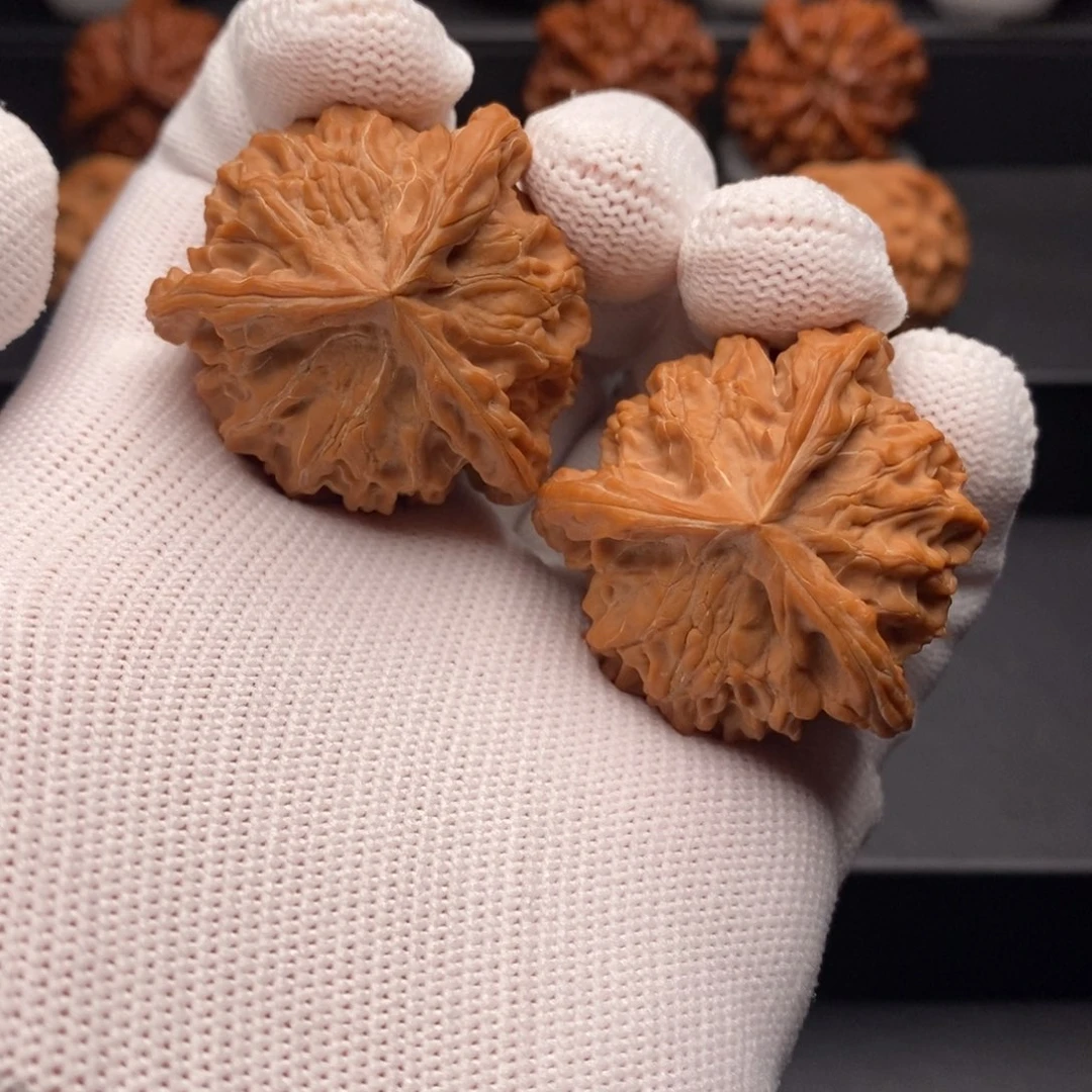 文玩核桃把件40尺全品盘山正奔