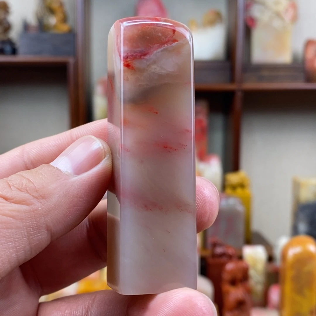 印石巴林石巴林鸡血石正章