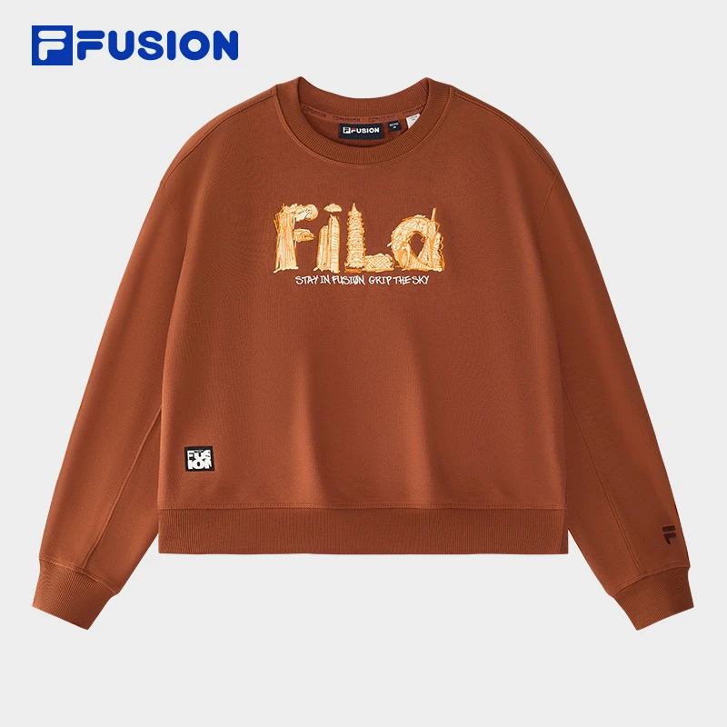 Fila/斐乐女款春季25新款【套头卫衣】时尚百搭潮流卫衣T11W513205