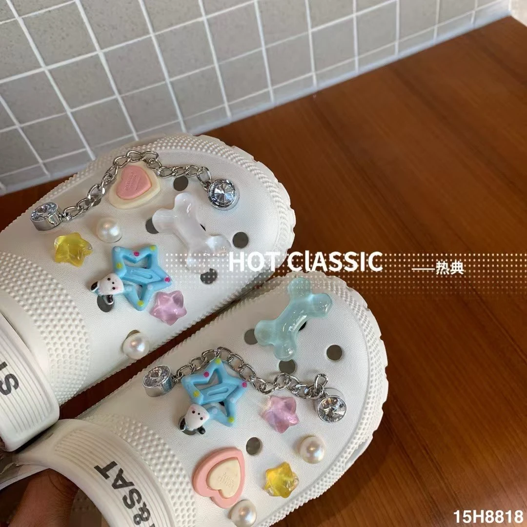 榴莲洞洞鞋休闲时尚拖鞋