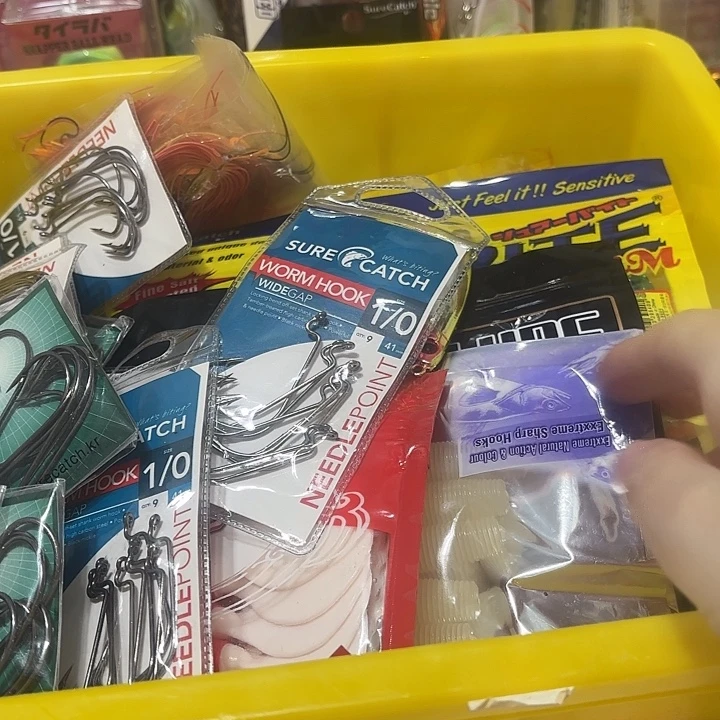 曲柄钩30包加软饵