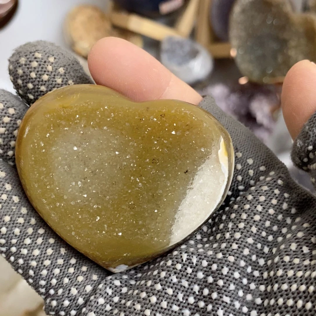 紫晶珠宝半成品未镶嵌