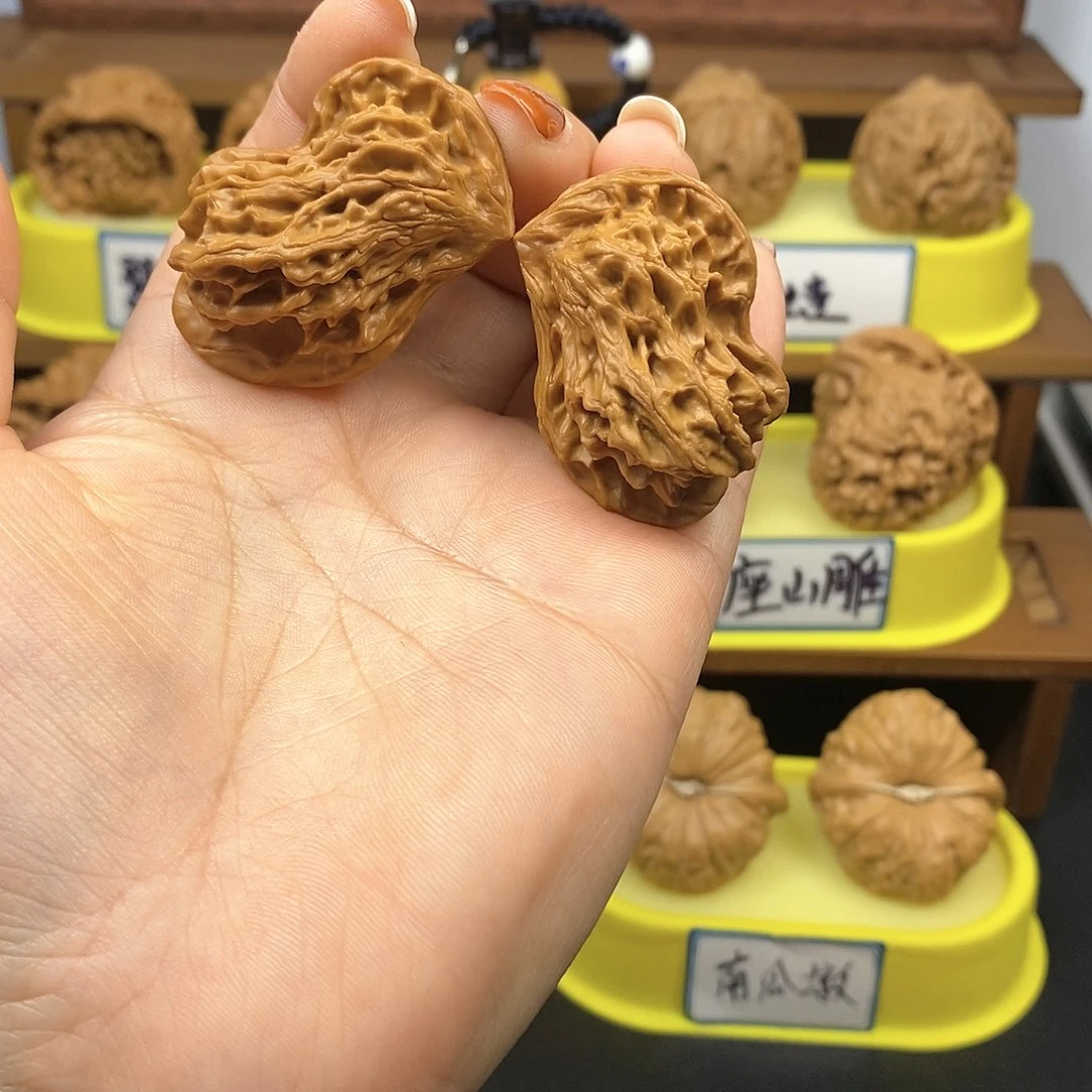 核桃鸳鸯 文玩/木作/... 文玩把件