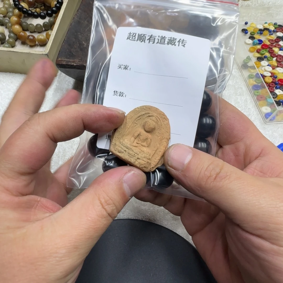 泥塑藏地回流泥擦擦 黑16