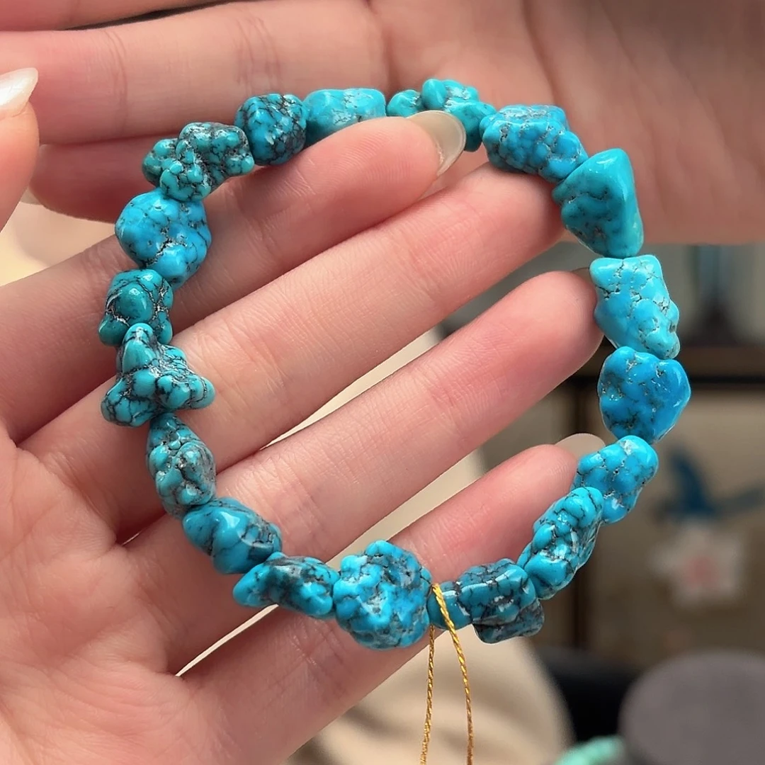 绿松石未镶嵌颈饰