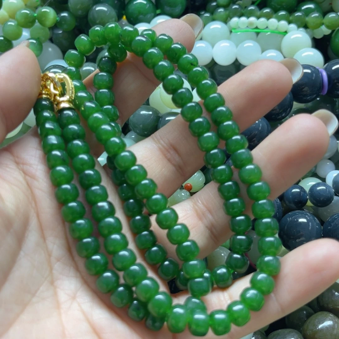 和田玉手链未镶嵌