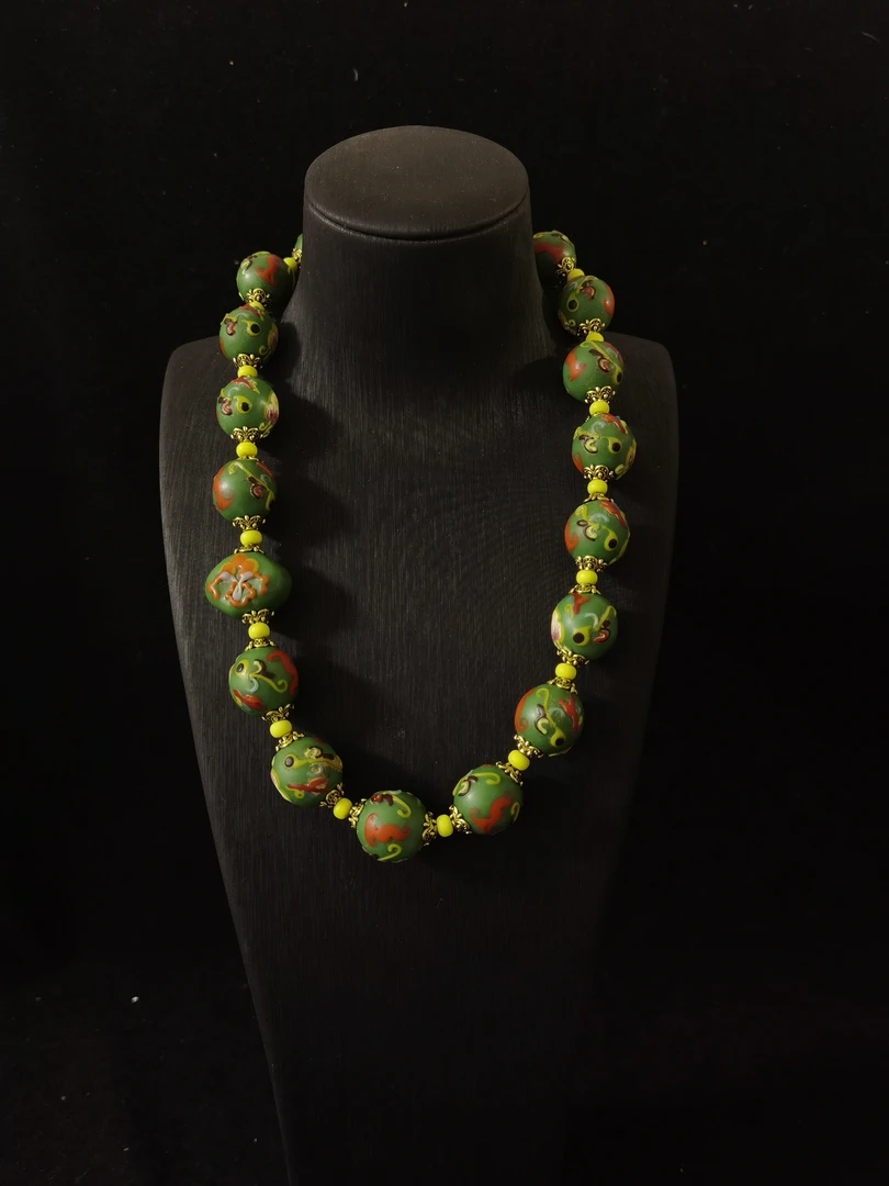 897复古琉璃项链