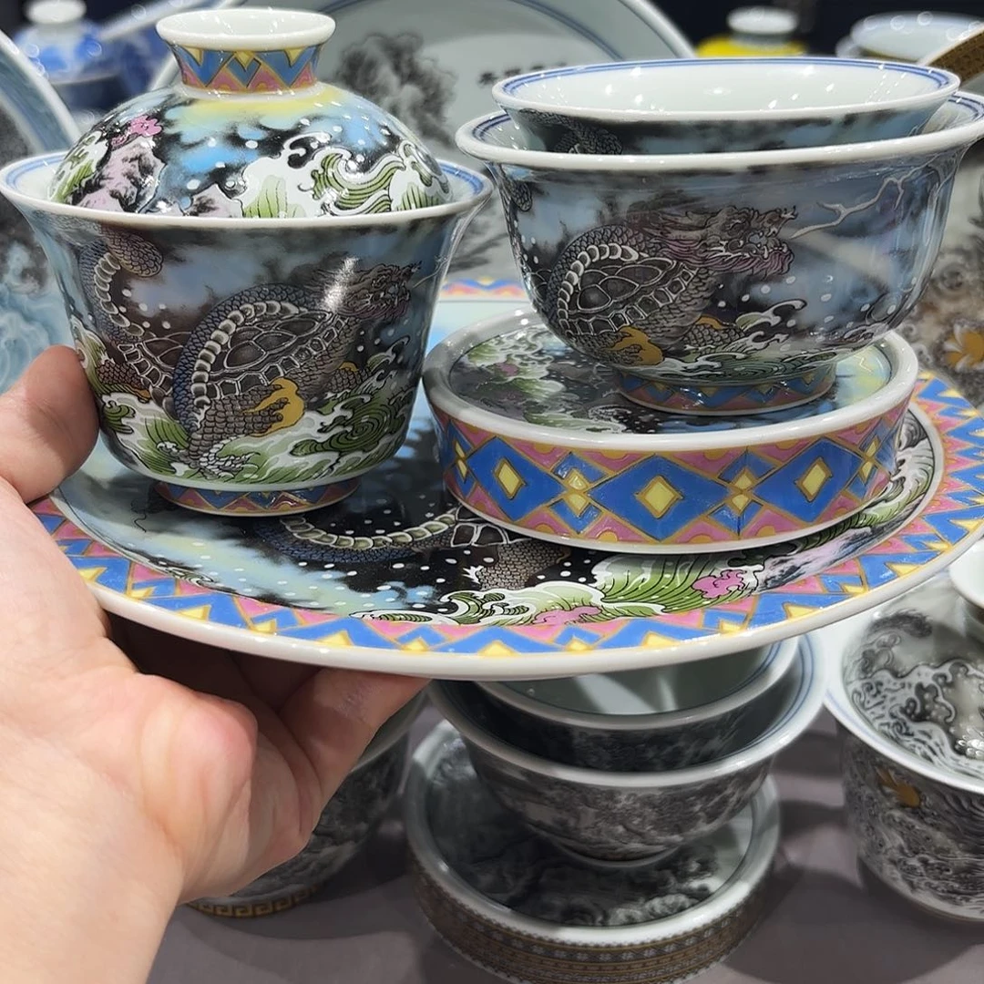 瓷片景德镇瓷器精品展示