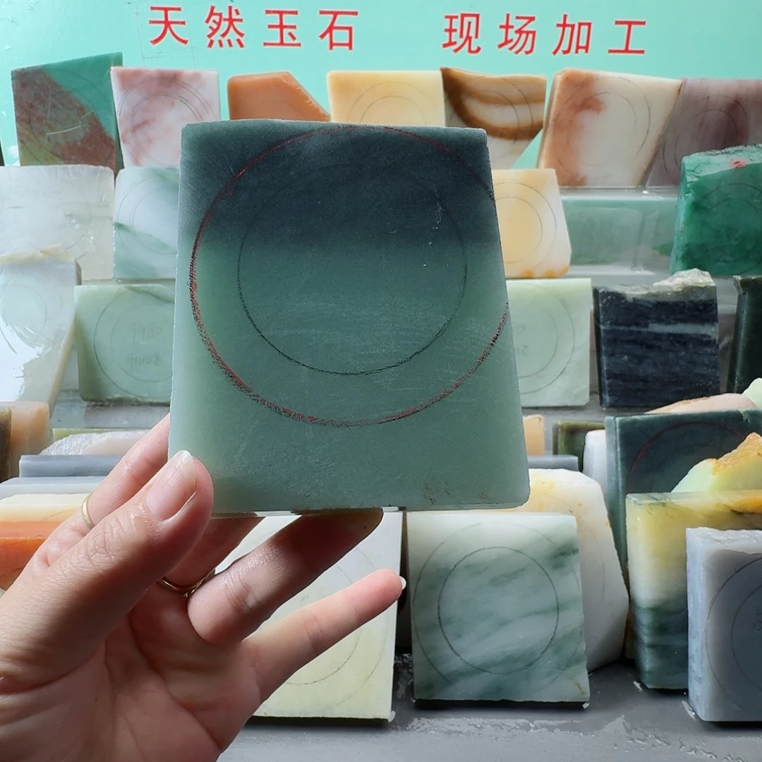 未镶嵌手镯石英质玉东陵玉手镯定制