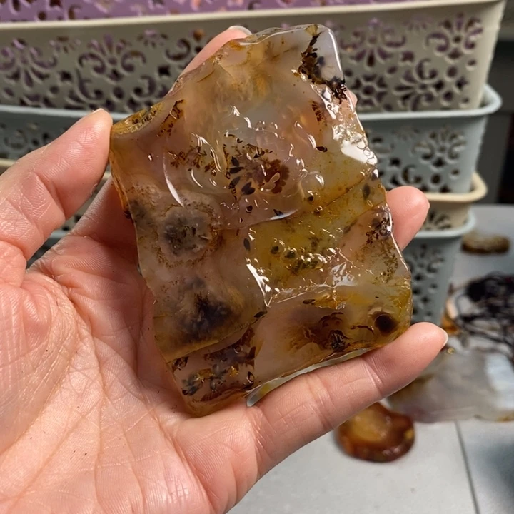 玛瑙/玉髓吊坠(不含链)未镶嵌