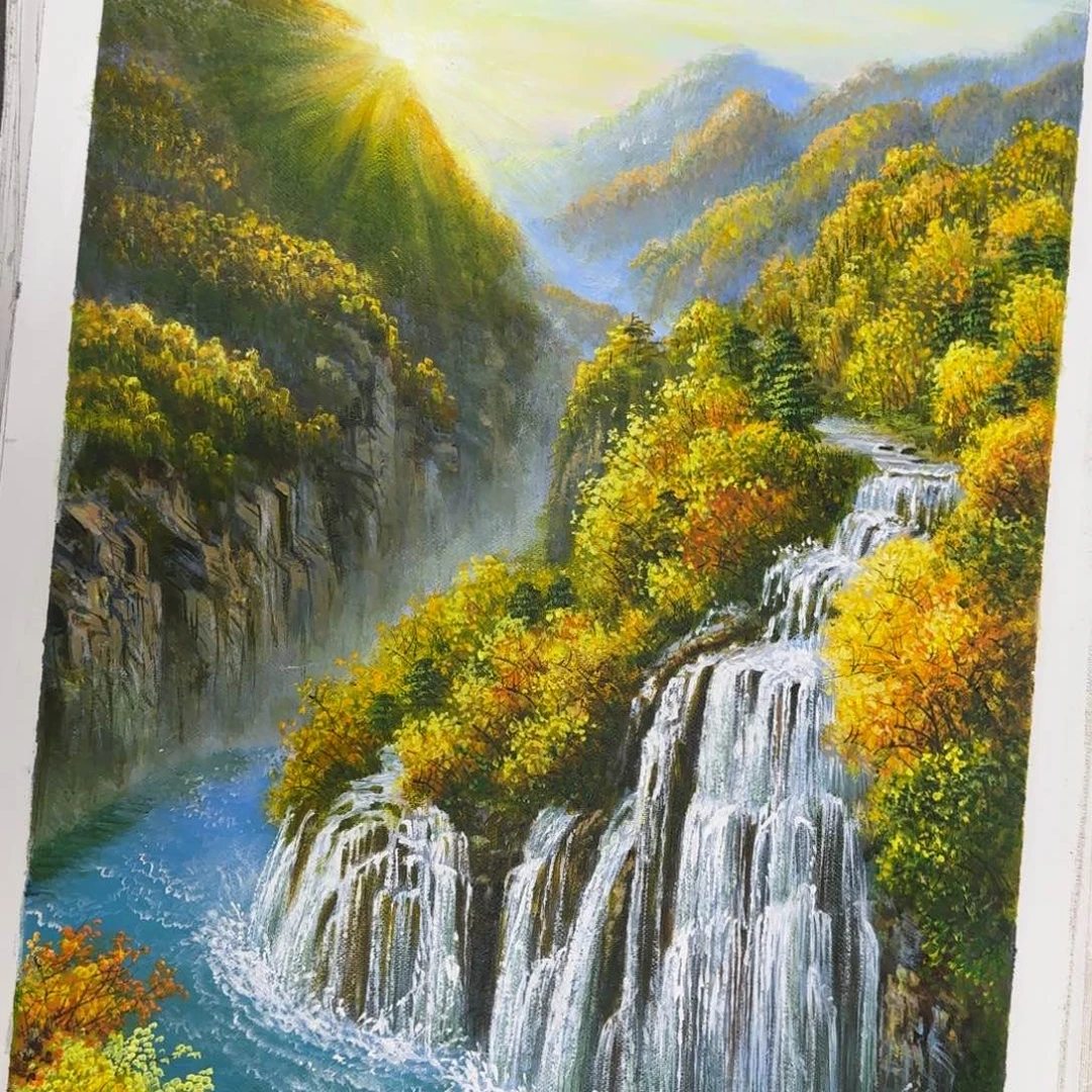油画加油加油努力加油加油