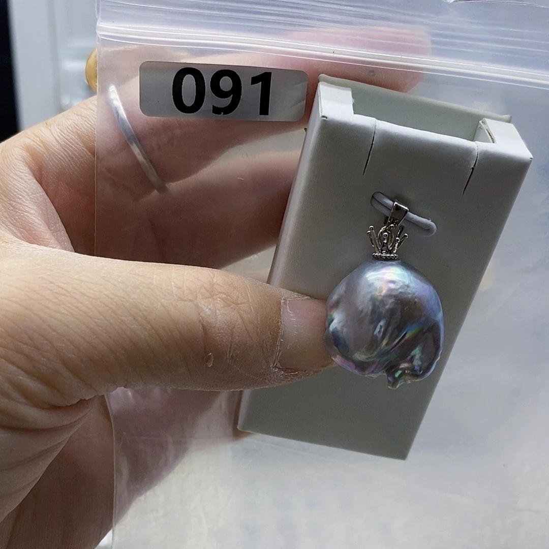 颈饰合金淡水珍珠