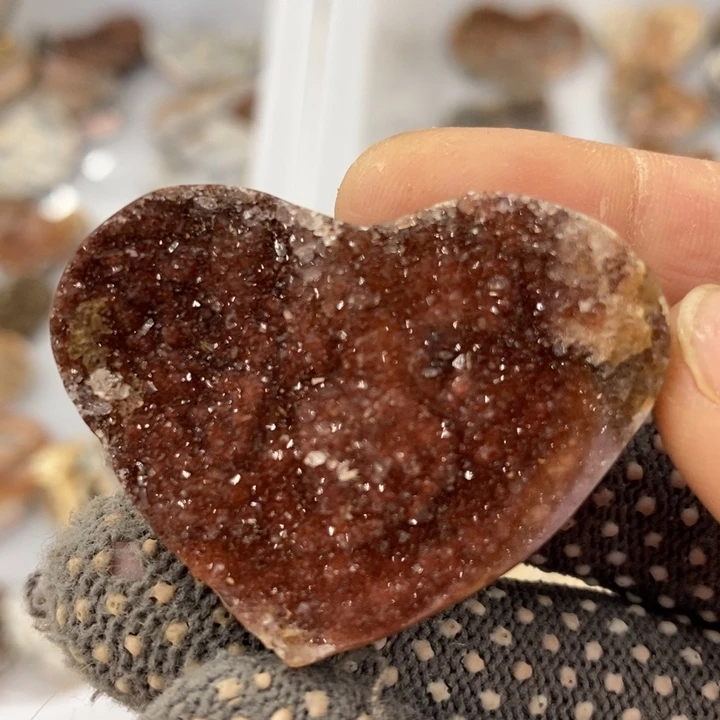 珠宝半成品紫晶未镶嵌