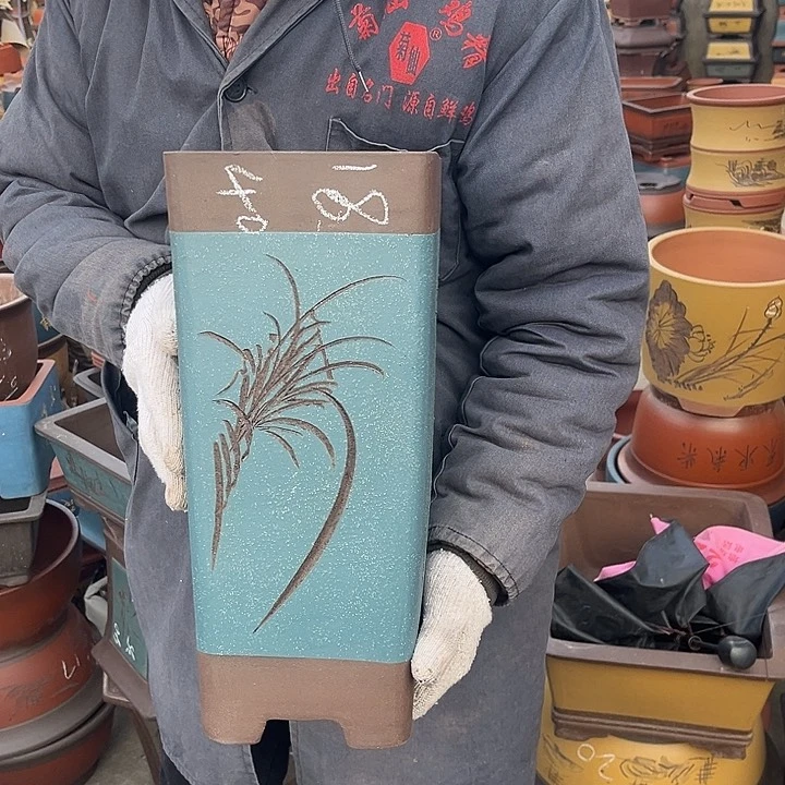 紫砂紫砂花盆也在