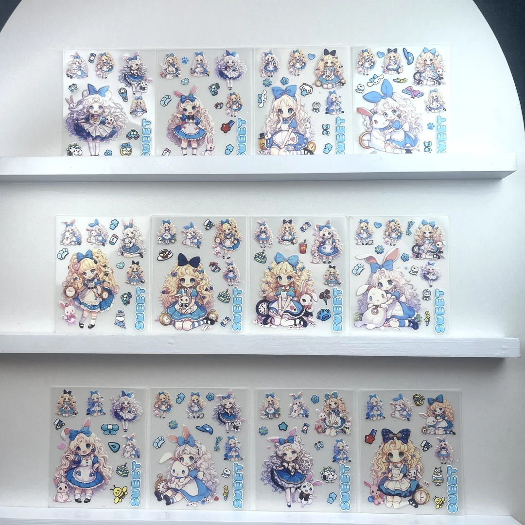 【独家浮雕贴纸】美少女战士浮雕贴纸防油防水