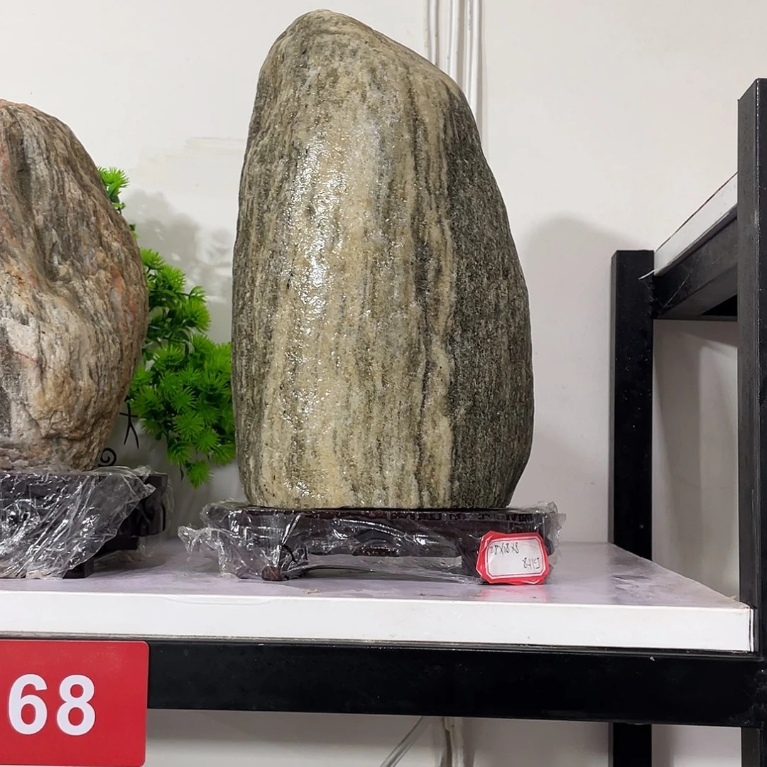 不***子石材平安石靠山石