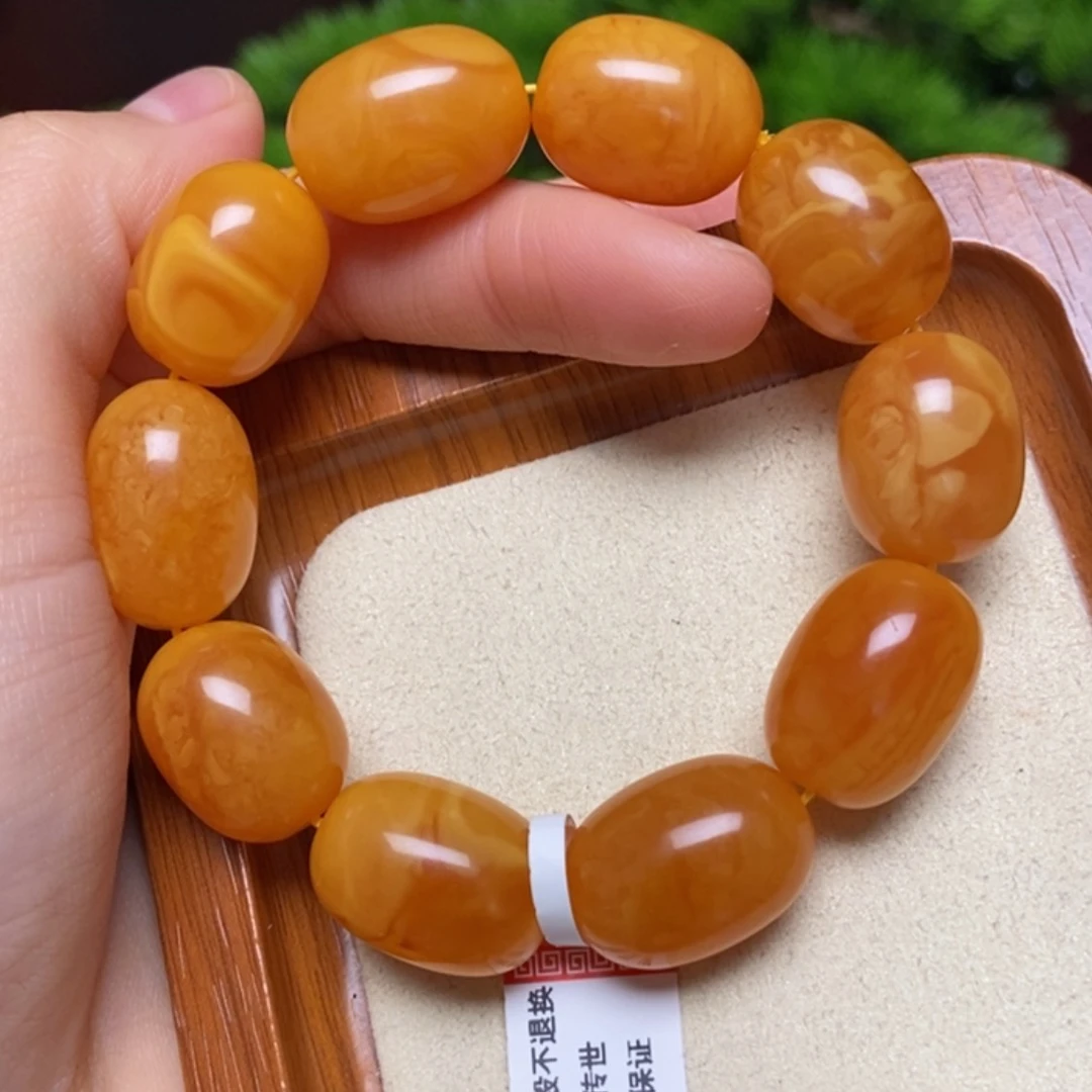 【闪购商品】未镶嵌蜜蜡手链手串