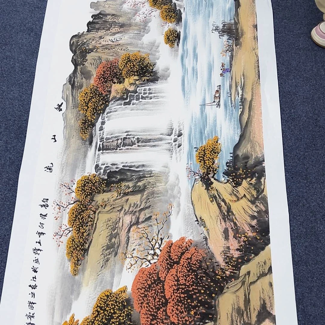 国画事事顺心如意万事如意