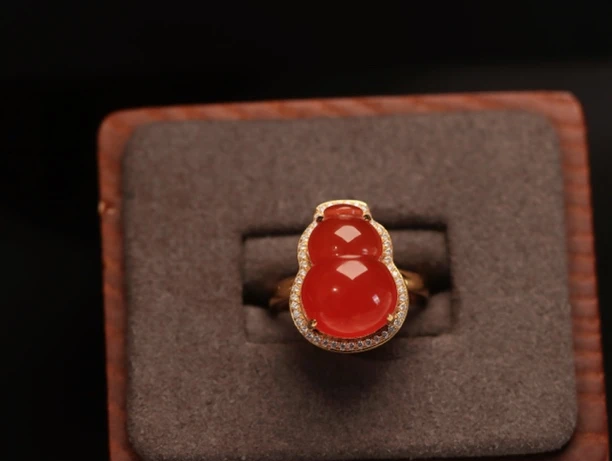 保山南红冰红葫芦